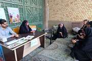 برپایی میز سلامت به مناسبت هفته ملی جمعیت در شهرستان اسلامشهر